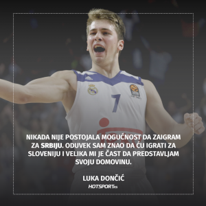 Luka Dončić o izboru reprezentacije