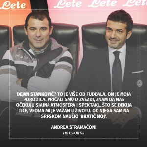 Andrea Stramaćoni o Dejanu Stankoviću