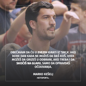 Marko Kešelj po dolasku u Zvezdu