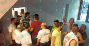 NIMALO PRIJATELJSKI: Opšta šorka na utakmici između tzv. Kosova i Albanije (FOTO)