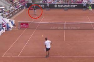 HAOS NA TENISKOM TERENU: Nacista prekinuo duel Verdaska i Ferera (VIDEO)