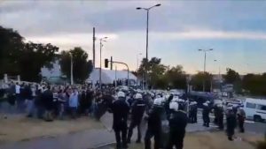 SPREČEN SUKOB: Novi snimci, Delijama i Grcima malo falilo da stignu do Humske (VIDEO)