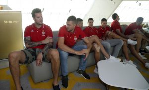 GUDURIĆ ZA HOTSPORT: Raditi sa ovim momcima je uživanje, cilj je medalja, hvala Kvinsiju!