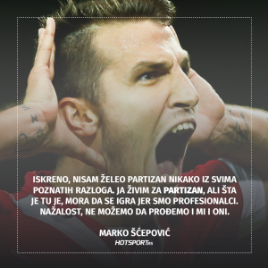 Marko Šćepović posle žreba