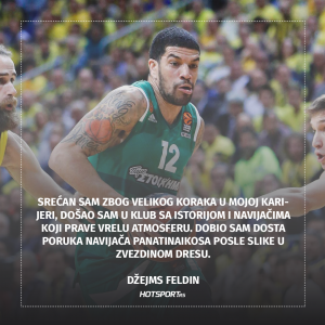 Džejms Feldin po dolasku u Zvezdu