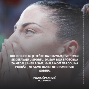 Ivana Španović nakon finala Svetskog prvenstva
