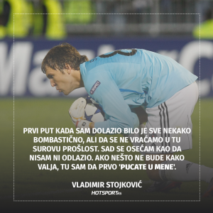 Vladimir Stojković po povratku u Partizan