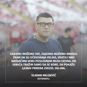 Vladan Milojević pred Krasnodar