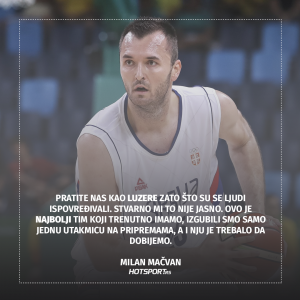 Milan Mačvan pred početak Evrobasketa