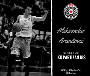 NAKON TRANSFERA: Evo šta je Aranitović rekao po prelasku u Partizan, svideće se navijačima