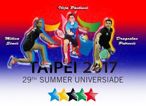 BADMINTON: Srbija ima tri predstavnika na Univerzijadi