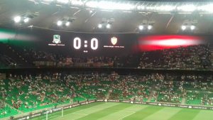 SPEJS-ŠATL: Pogledajte oduševljenje Roberta Manćinija stadionom u Krasnodaru (VIDEO)