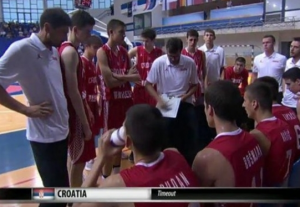 UMESTO ‘ŠAHOVNICE’: Košarkaši Hrvatske igrali pod zastavom Srbije! (FOTO)