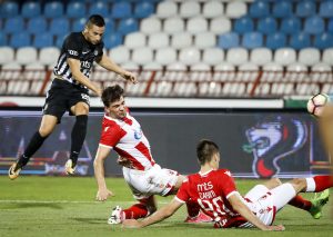 FOTO UBOD: Zvezdin reprezentativac ‘nasrnuo’ na Partizanovog!