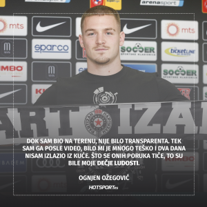 Ognjen Ožegović o transparentu