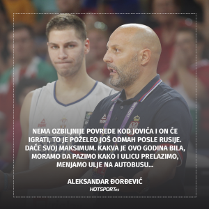 Sale Đorđević o povredi Stefana Jovića