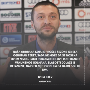 Iliev o ‘krivcima’ za poraz