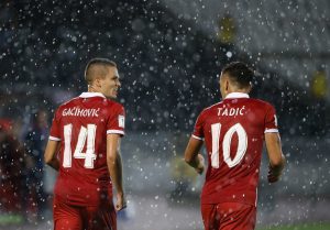 KOLAROV DUPLIRAO: Srbija vodi 2:0!