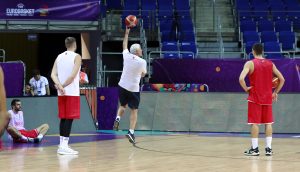 FOTO-UBOD: ‘Orlovi’ podešavali nišanske sprave za Belgiju, a onda je Muta bacio jednu u stilu Fasulasa (FOTO)