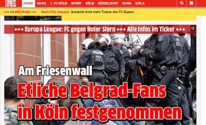 POČELI NEREDI: Tuča u Kelnu, policija reagovala i hapsila?! (VIDEO)