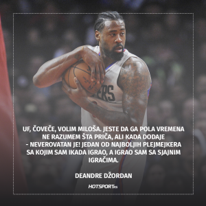 DeAndre Džordan o Milošu Teodosiću