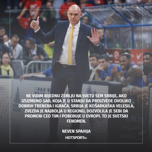 Neven Spahija o Zvezdi i srpskoj košarci