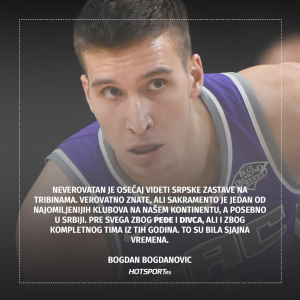 Bogdan Bogdanović o srpskim zastavama u Sakramentu