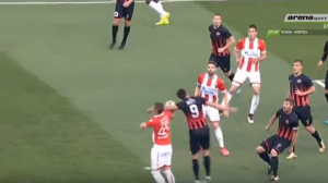 DOSUĐEN PENAL ZA ZVEZDU: Filipović briljantno ukrotio Boaćijev udarac za 11 metara (VIDEO)