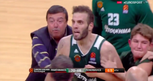 EL: Drama u OAKA Areni, Nikos Papas ludom trojkom srušio šampiona Evrope (VIDEO)