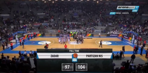 ABA LIGA: Zadrom se orilo ‘Ubij Srbina’! ‘Stotka’ Partizana i utakmica karijere Vanje Marinkovića! (VIDEO)