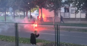 SEOSKI FUDBAL: Opšta tuča u Zagrebu, navijač Karlovca pržen bakljom (VIDEO)