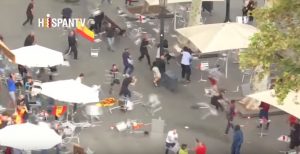 HAOS U ŠPANIJI: Uoči derbija Primere, opšta tuča navijača u Kataloniji (VIDEO)