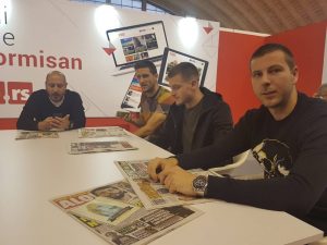 CRNO-BELI NA SAJMU: Šta čitaju i koje knjige preporučuju fudbaleri Partizana (VIDEO)