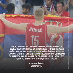 Vladimir Štimac nakon napuštanja reprezentacije