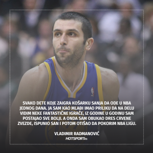 Vladimir Radmanović o Zvezdi i NBA