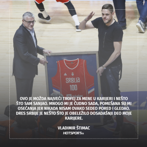 Vladimir Štimac o reprezentativnom dresu