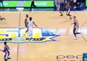 I TEO JE APLAUDIRAO AKO JE VIDEO OVO: Pas Nikole Jokića sa pola terena za alej-up (VIDEO)