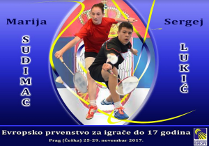 BADMINTON: Lukić i Sudimčeva spremni za EP u Pragu