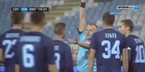 ČUDNA SITUACIJA: Piper neočekivano svirao penal Zvezdi, pa potom pokazao crveni karton drugom igraču Rada (VIDEO)