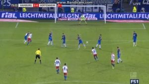 KAKVA MAJSTORIJA SRBINA: Kostić sa preko 30 metara nasamario golmana Hofenhajma (VIDEO)