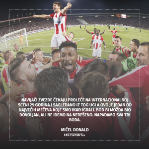 Mičel Donald pred meč sa Kelnom