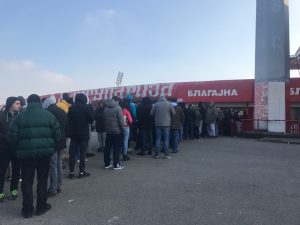 PODATAK ZA NEVERICU: Veliki deo karata za CSKA prodat već danas!