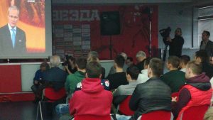 PRIZIVALI ARSENAL: Evo kako su fudbaleri Zvezde odreagovali kada je Partizan dobio Plzen (VIDEO)