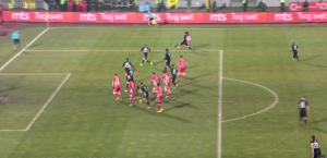 NIŠTA SPORNO: Gol Boaćija je regularan, Pešić kao ‘CR7’ (VIDEO)