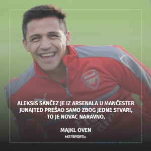 Majkl Oven o prelasku Aleksisa Sančeza u Mančester Junajted