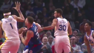 ZASTRAŠUJUĆ MOMENAT: Blejk Grifin pao u nesvest nakon lakta Džavela MekGija! (VIDEO)