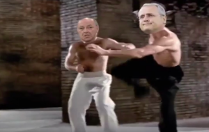 BRUS LI VS ČAK NORIS: Šou na sastanku, tukli se predsednik Lacija i direktor Juventusa? Internet već počeo sa (surovim) šalama! (VIDEO)