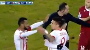 NE TREBA MU MNOGO: Đurđević ušao sa klupe i dao gol, umalo veći incident prilikom radovanja (VIDEO)
