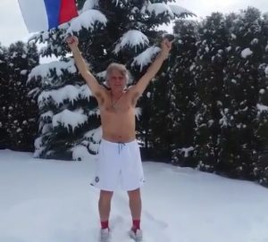 JAČI I OD ZIME: Dule Savić uz rame Vladimiru Putinu, ko se boji zime još? (VIDEO)
