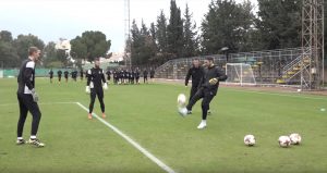 ZANIMLJIV TRENING PARTIZANA: Đukićevi golmani su u stvari majstori sa loptom, Stojković može i na plejmejkera (VIDEO)